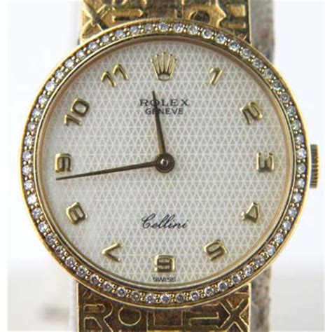 rolex cellini diamond watch